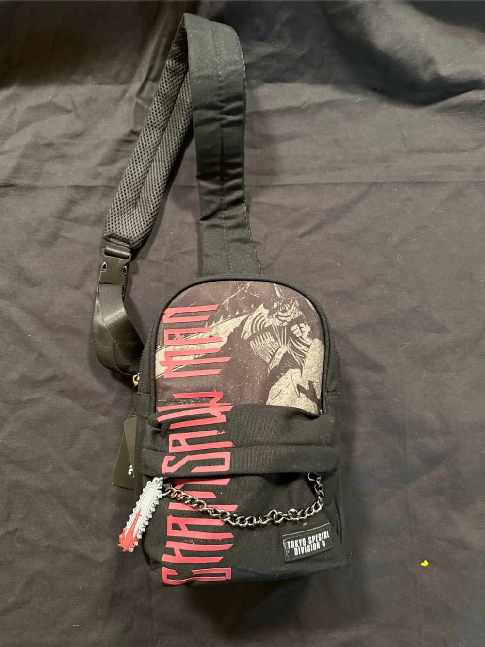 Chainsaw Man Sling 11” Bag | NWT